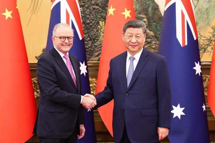Thủ tướng Australia thăm Trung Quốc: Ổn định hợp tác thương mại, mở lại đối thoại ngoại giao