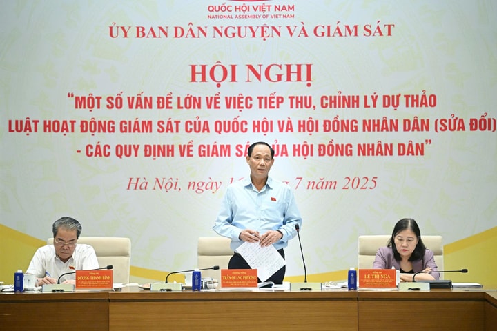 Cần làm rõ cơ chế bảo đảm hiệu quả, hiệu lực của hoạt động giám sát