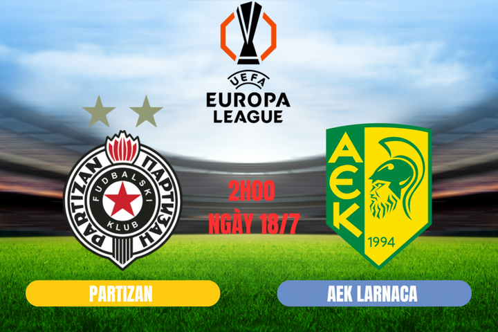 Partizan vs AEK Larnaca: Hy vọng nhỏ nhoi cho đại diện Serbia