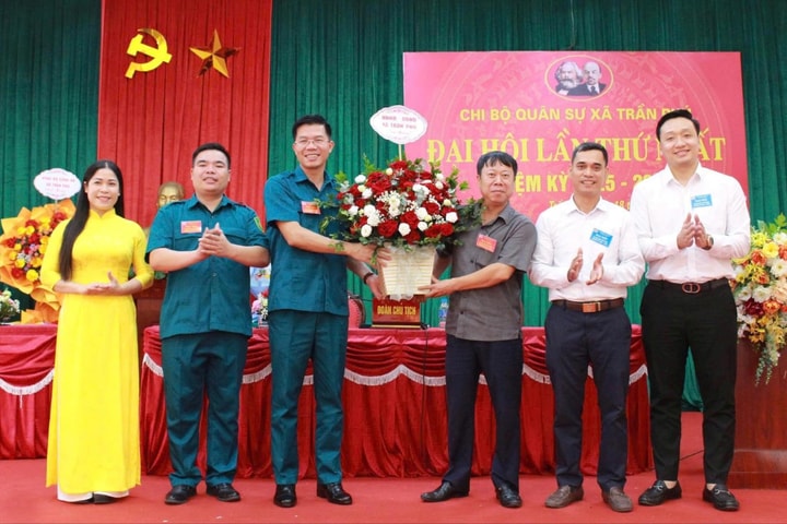 Chi bộ Quân sự xã Trần Phú tổ chức Đại hội lần thứ nhất