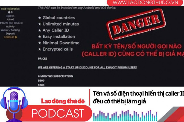 Điểm những tin nổi bật tối ngày 20/7/2025: Tên và số điện thoại hiển thị caller ID đều có thể bị làm giả