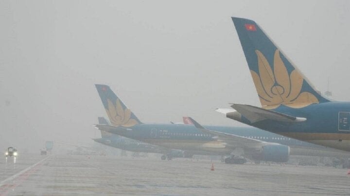 Ngày 21-7, nhiều chuyến bay của Vietnam Airlines Group phải điều chỉnh khai thác do bão Wipha