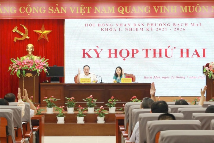 Phường Bạch Mai thông qua nghị quyết về việc đổi tên các tổ dân phố