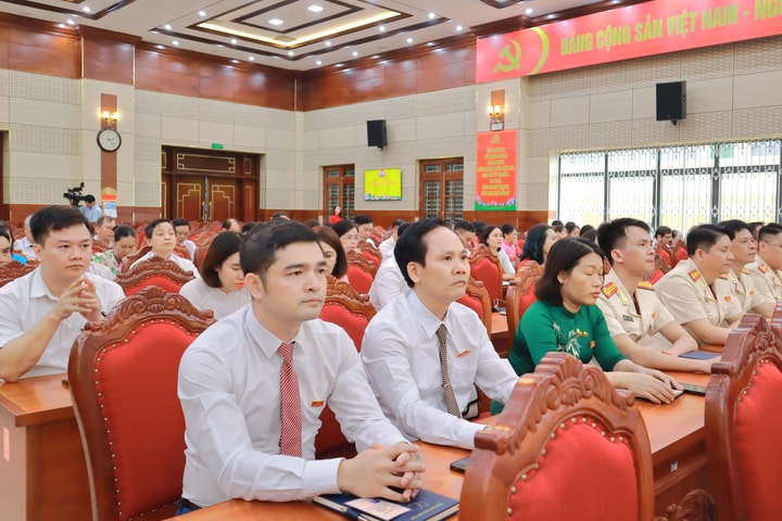 Hôm nay (23-7), Đại hội đại biểu Đảng bộ xã Phúc Thọ lần thứ I, nhiệm kỳ 2025-2030 được tổ chức
