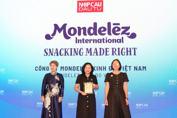 Mondelez Kinh Đô tiếp tục được vinh danh tại Top 50 doanh nghiệp phát triển bền vững