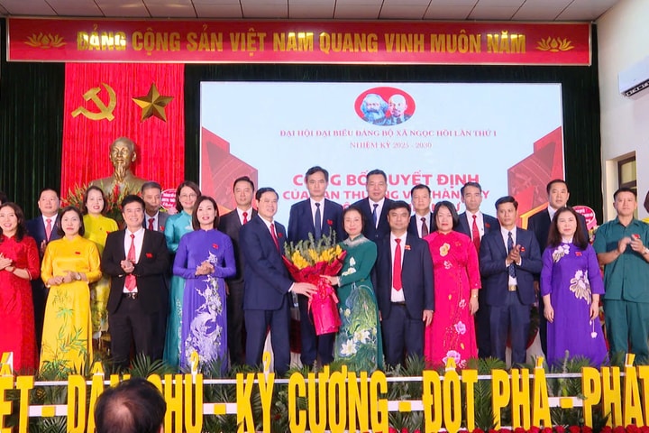 Đại hội đại biểu Đảng bộ xã Ngọc Hồi lần thứ nhất, nhiệm kỳ 2025-2030: Nâng cao vai trò lãnh đạo, phát huy sức mạnh toàn dân