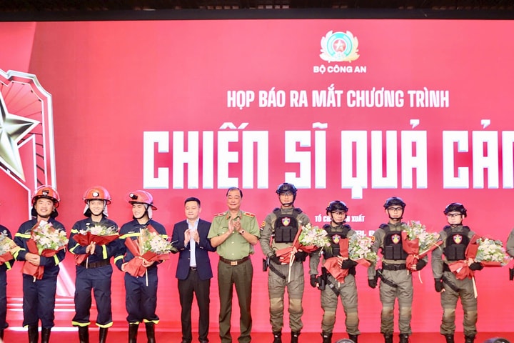 Ra mắt chương trình truyền hình “Chiến sĩ quả cảm” tôn vinh lực lượng Công an nhân dân
