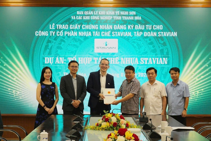 Cấp phép đầu tư dự án tổ hợp tái chế nhựa Stavian