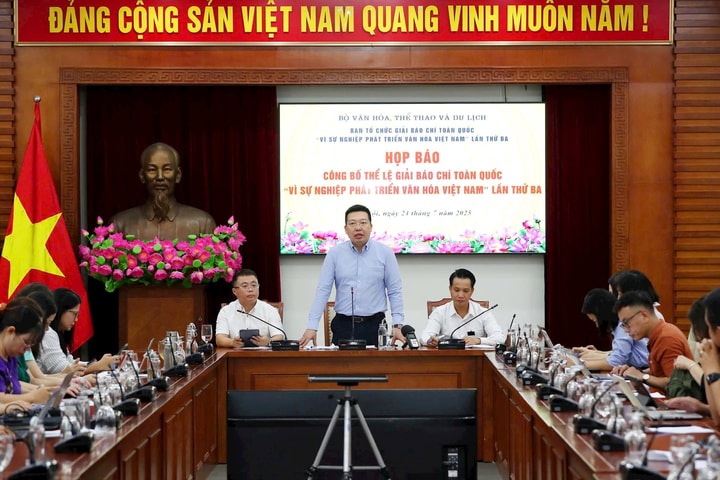 Nhiều điểm mới tại Giải Báo chí toàn quốc “Vì sự nghiệp phát triển Văn hóa Việt Nam” lần thứ III - năm 2025