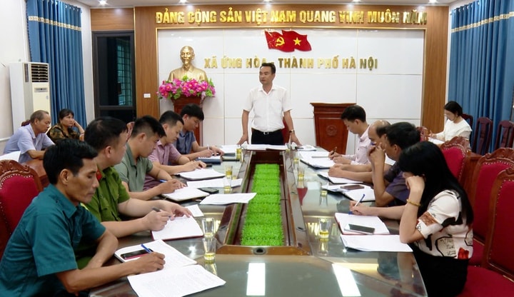 Xã Ứng Hòa dồn lực giải phóng mặt bằng đường trục phía Nam