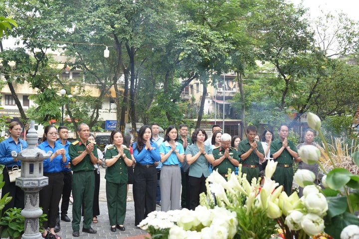 MTTQ phường Bạch Mai tưởng nhớ nữ Anh hùng liệt sĩ Võ Thị Sáu