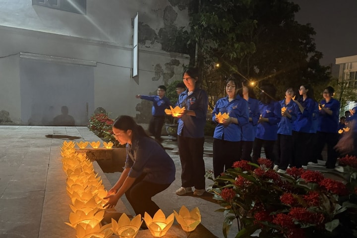 Phường Long Biên: Thắp nến tri ân tưởng niệm các anh hùng liệt sỹ