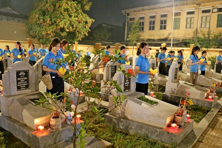 Thắp sáng ngọn lửa tri ân
