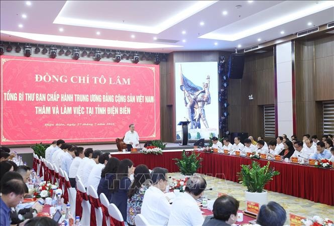 Tổng Bí thư Tô Lâm: Tinh thần “Điện Biên Phủ” phải tiếp tục được thắp lên như một mệnh lệnh phát triển