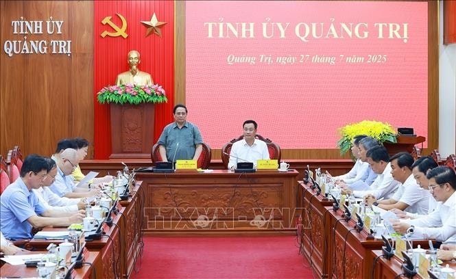 Thủ tướng: Quảng Trị phải biến đau thương thành sức mạnh nội sinh để vươn lên