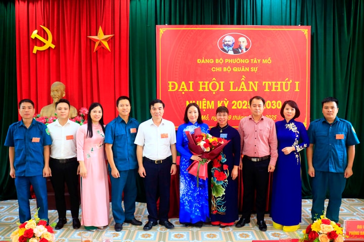 Xây dựng Chi bộ Quân sự phường Tây Mỗ trong sạch, vững mạnh toàn diện