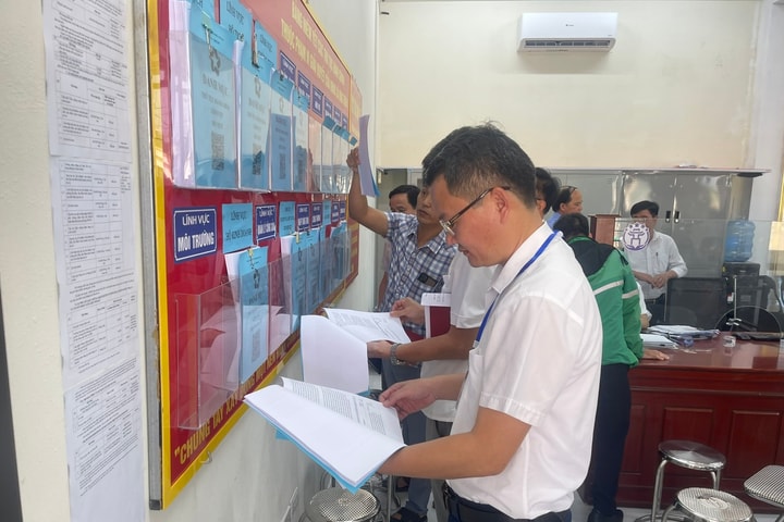 Xã Ứng Thiên nâng chất lượng phục vụ hành chính công