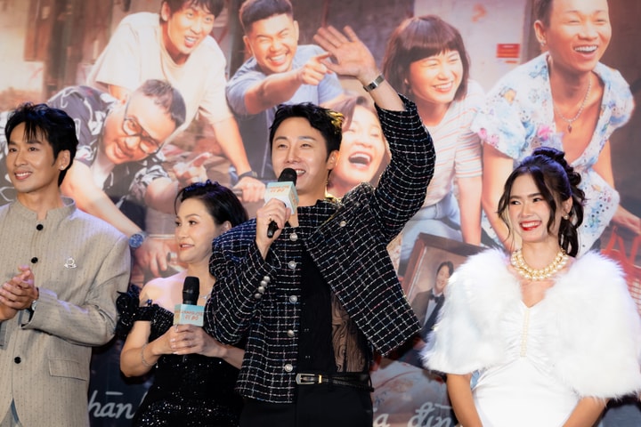 Tài tử Hàn Quốc Jung Il-woo cùng dàn sao Việt ra mắt phim “Mang mẹ đi bỏ”