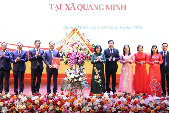 Đại hội đại biểu Đảng bộ xã Quang Minh lần thứ I, nhiệm kỳ 2025-2030: Khơi nguồn nội lực, kiến tạo đô thị công nghiệp giàu đẹp, văn minh