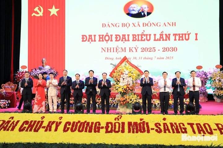 Những hình ảnh Đại hội đại biểu Đảng bộ xã Đông Anh