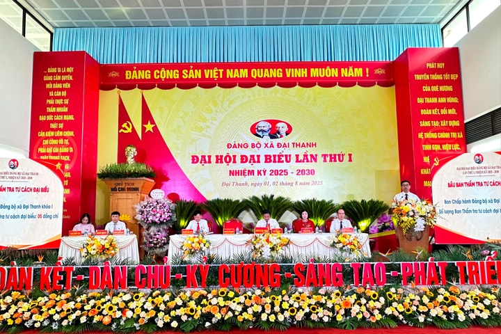 156 đại biểu dự phiên trù bị Đại hội đại biểu Đảng bộ xã Đại Thanh