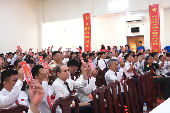 189 đại biểu dự phiên trù bị Đại hội đại biểu Đảng bộ xã Dân Hoà