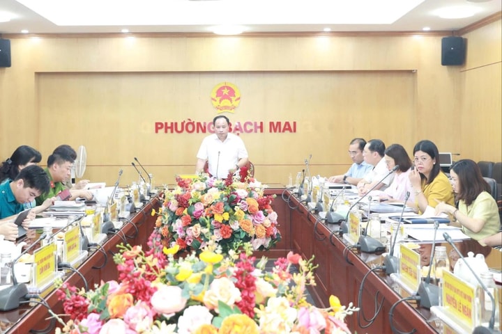 Đại hội đại biểu Đảng bộ phường Bạch Mai diễn ra ngày 12 và 13-8
