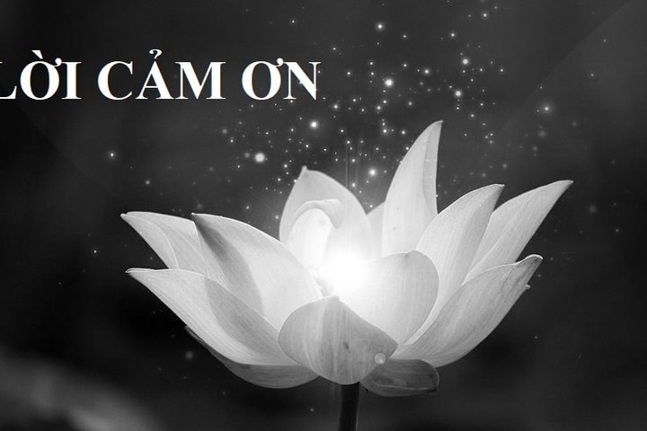 Lời cảm ơn của gia đình bác sĩ Trần Quang Dương