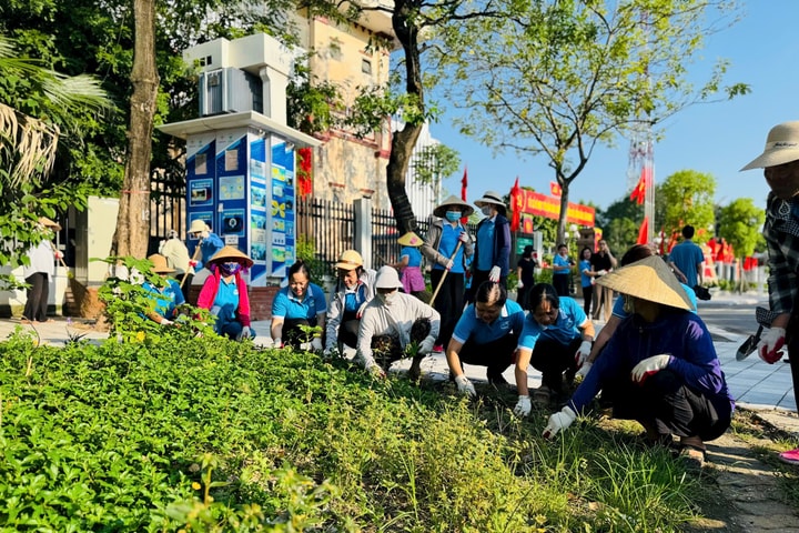 Xã Thanh Trì từng bước thay đổi diện mạo, cảnh quan đô thị