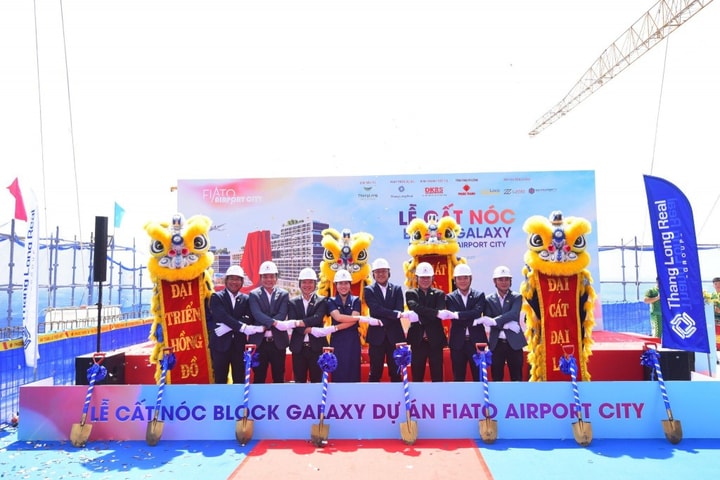 FIATO AIRPORT CITY cất nóc Block Galaxy, hiện thực hóa cộng đồng công dân toàn cầu tại Nhơn Trạch