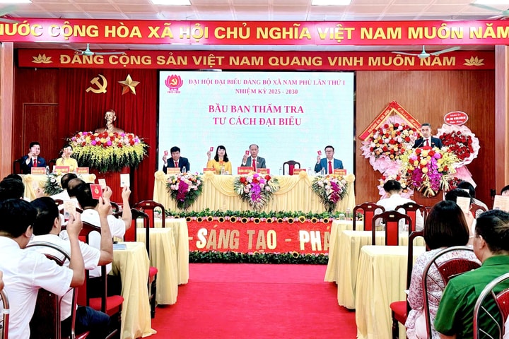 136 đại biểu dự phiên trù bị Đại hội đại biểu Đảng bộ xã Nam Phù lần thứ I, nhiệm kỳ 2025-2030
