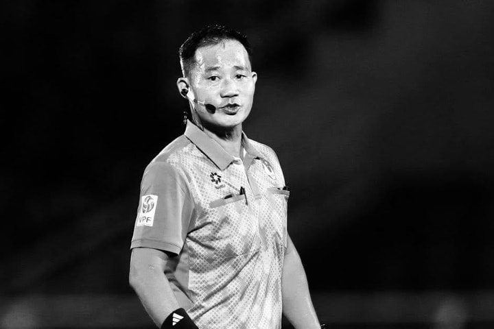 Trọng tài Trần Đình Thịnh đột ngột qua đời ở tuổi 43