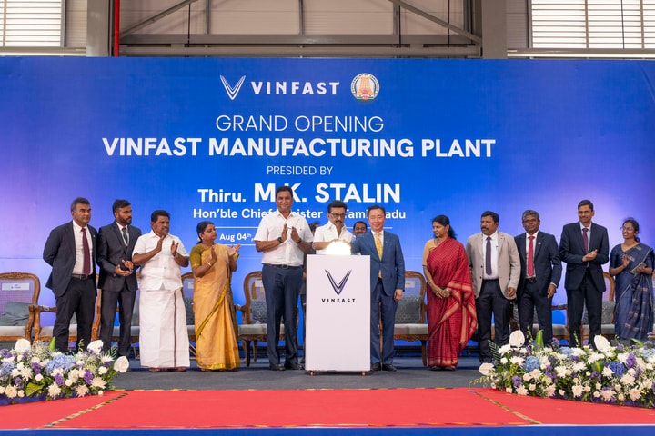 VinFast khánh thành nhà máy tại Ấn Độ