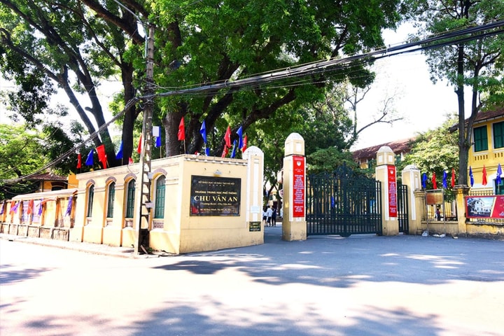 Phường Tây Hồ khởi công dự án cải tạo, nâng cấp Trường THPT chuyên Chu Văn An