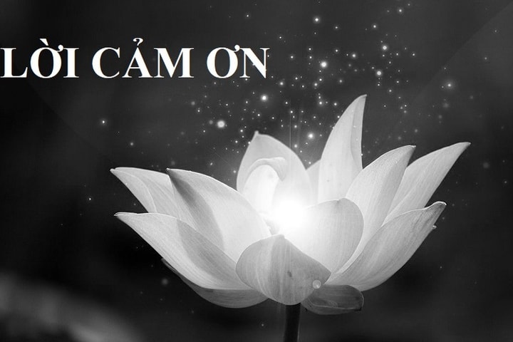LỜI CẢM ƠN