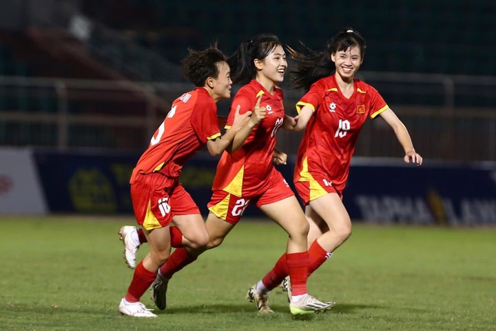 U20 nữ Việt Nam thắng tuyển Singapore tại Vòng loại châu Á 2026