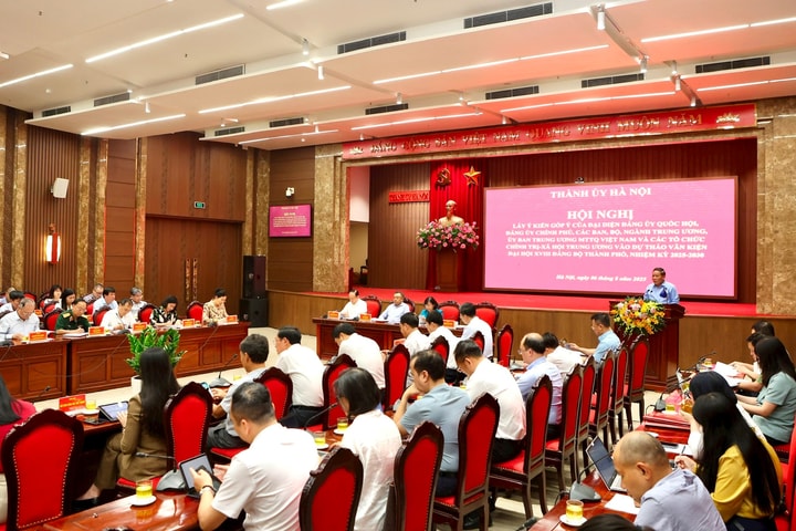 Thành lập Trung tâm Báo chí phục vụ Đại hội XVIII Đảng bộ thành phố Hà Nội