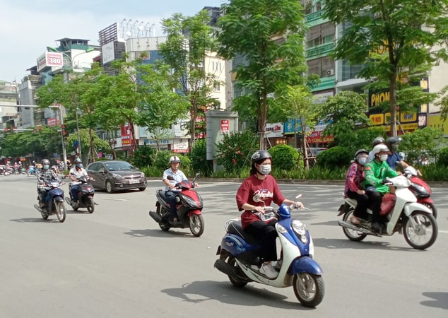 Bắc Bộ tăng nhiệt, ngày nắng oi nóng