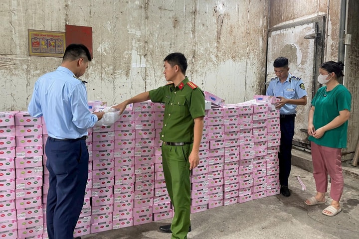 Hà Nội: Tạm giữ hơn 250kg trái cây nhập lậu tại phường Hồng Hà