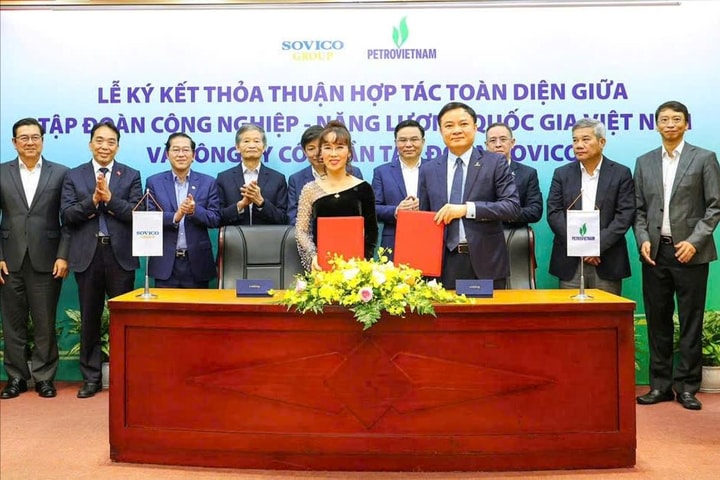 Petrovietnam hợp tác toàn diện với SOVICO: Động lực mới cho phát triển năng lượng và kinh tế