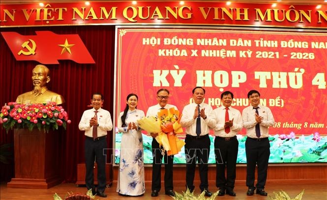 Đồng chí Nguyễn Kim Long được bầu giữ chức Phó Chủ tịch UBND tỉnh Đồng Nai
