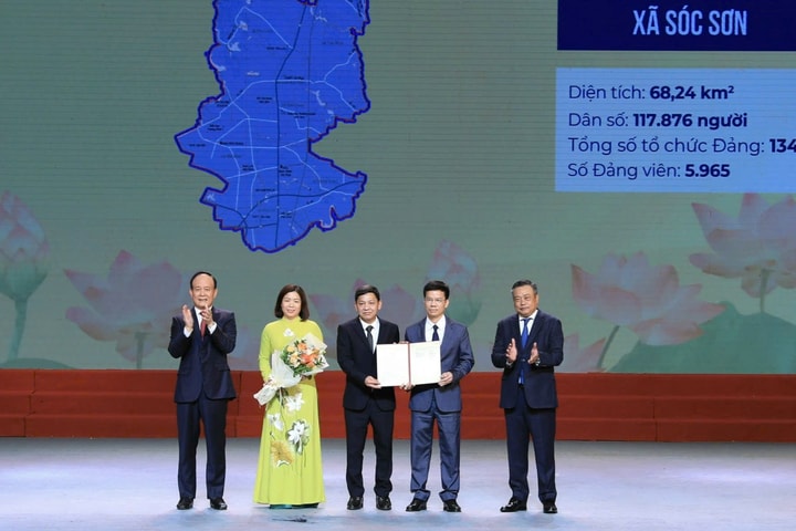 Đảng bộ xã Sóc Sơn vững bước trên chặng đường mới