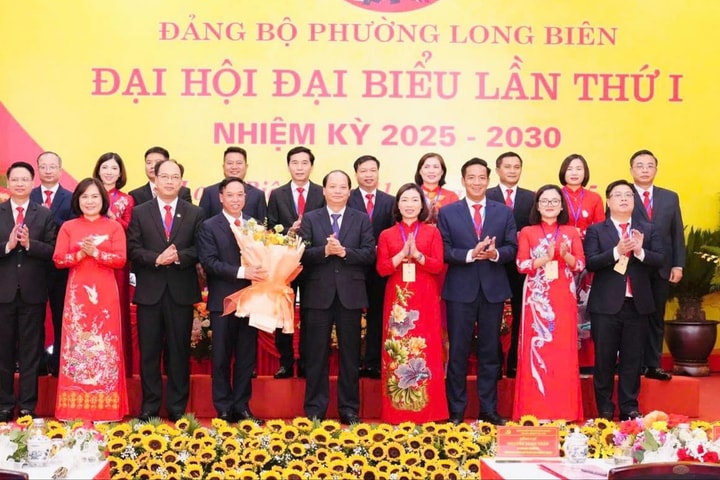 Danh sách Ban Chấp hành Đảng bộ phường Long Biên nhiệm kỳ 2025-2030
