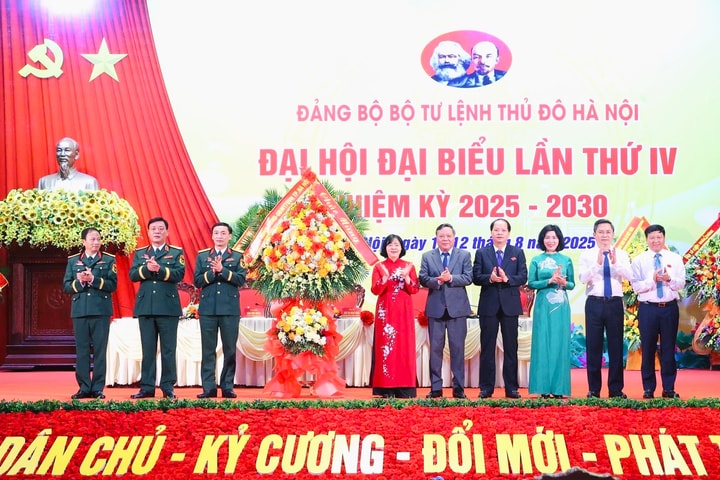 Ban Chấp hành Đảng bộ Bộ Tư lệnh Thủ đô Hà Nội khóa IV gồm 19 đồng chí