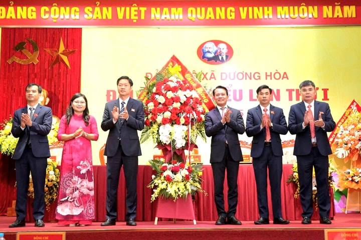 Chủ nhiệm Ủy ban Kiểm tra Thành ủy Hà Nội Hoàng Trọng Quyết: Xã Dương Hòa khơi dậy khí thế, quyết tâm thực hiện thắng lợi các mục tiêu