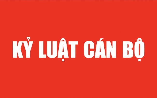 Thủ tướng quyết định thi hành kỷ luật 2 cán bộ