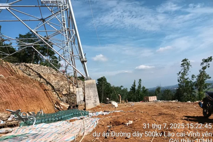 Từ quyết tâm 19/8 đường dây 500 kV Lào Cai- Vĩnh Yên sẽ hoàn thành: Khi bản lĩnh, trí tuệ công nhân Việt Nam được khẳng định