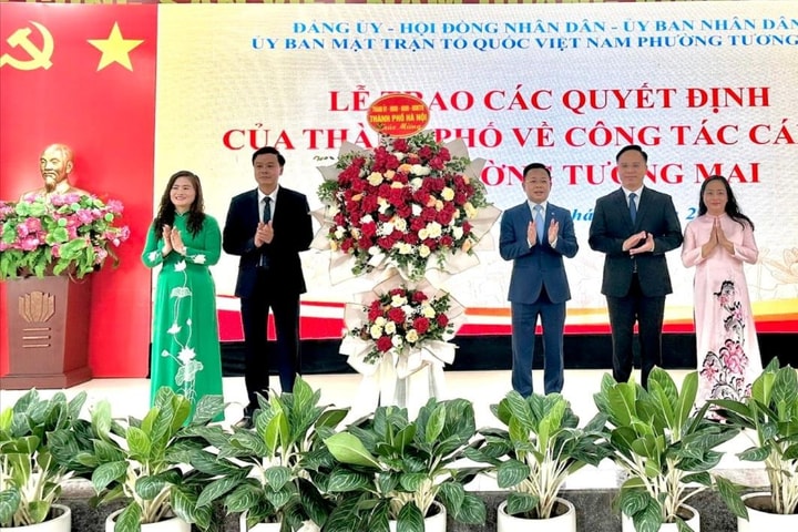 Xây dựng phường Tương Mai văn minh, hiện đại, nhân dân ấm no, hạnh phúc
