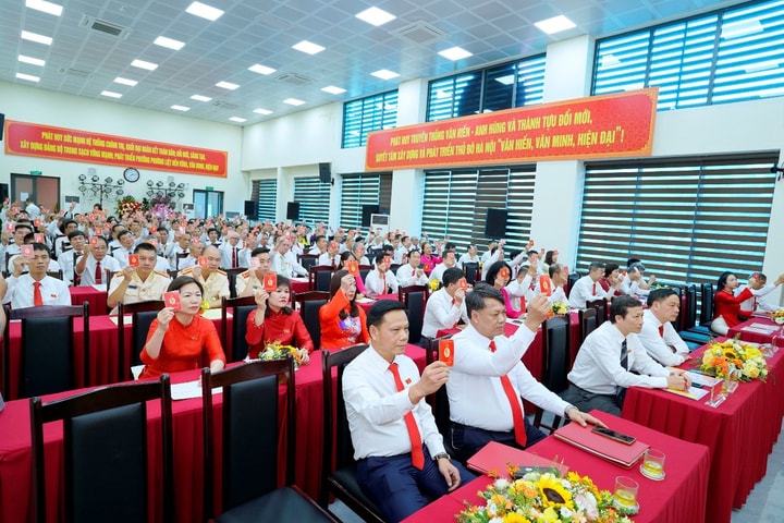 Đại hội Đảng bộ phường Phương Liệt tiến hành phiên trù bị