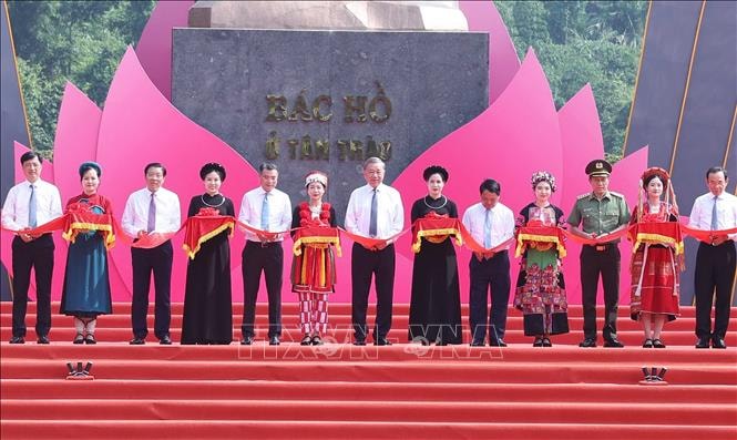 Tổng Bí thư Tô Lâm dự Ngày hội toàn dân bảo vệ an ninh Tổ quốc tại Tuyên Quang